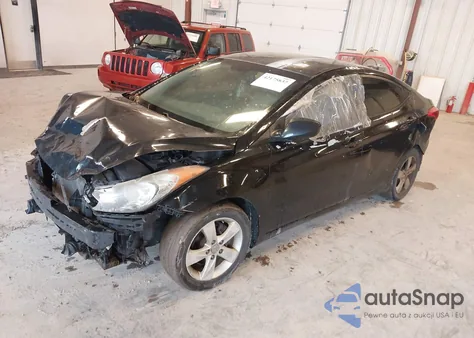 2012 Hyundai Elantra Gls from USA, damaged, VIN 5NPDH4AE0CH088552